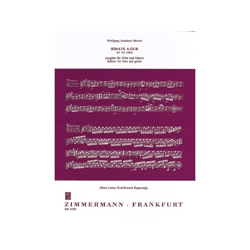 Sonate A-Dur KV 331 (300i) 