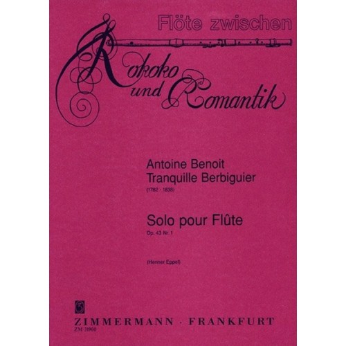 Solo pour Flûte op. 43/1