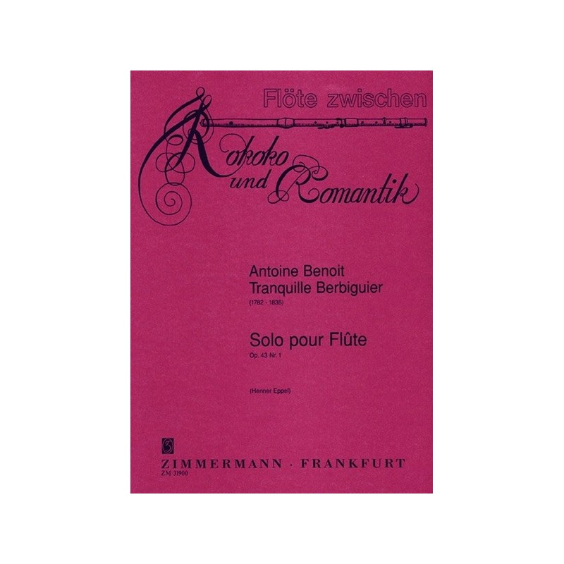 Solo pour Flûte op. 43/1 