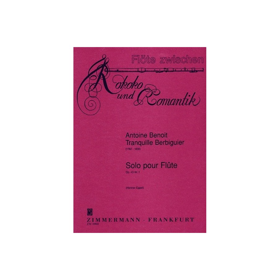 Solo pour Flûte op. 43/1 