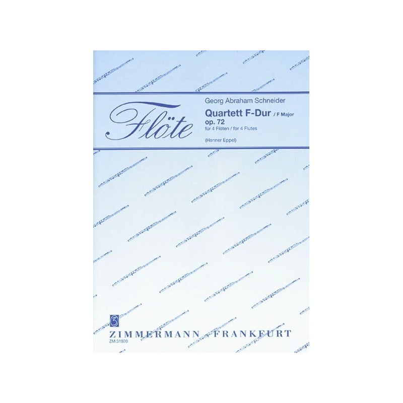 Quartett F-Dur op. 72 