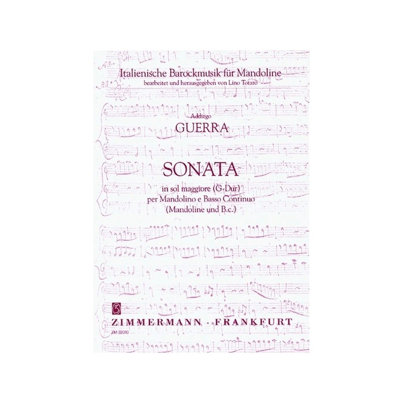 Sonata in sol maggiore (G-Dur) 