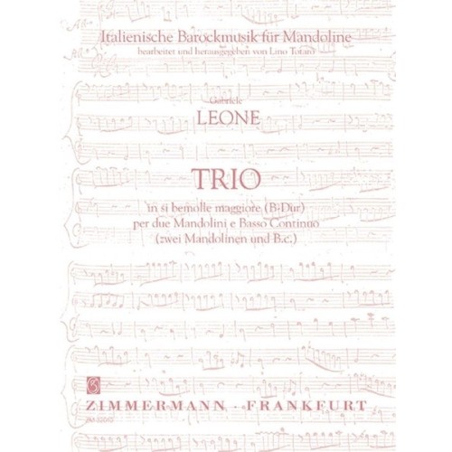 Trio in si bemolle maggiore...