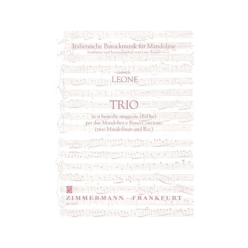 Trio in si bemolle maggiore (B-Dur) 