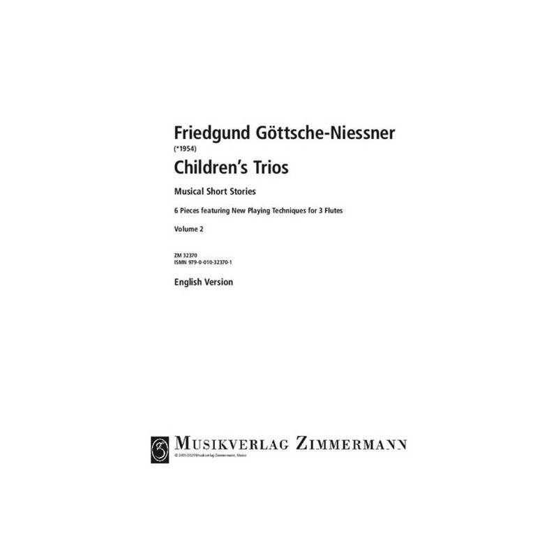 Kindertrios Heft 2: Musikalische Kurzgeschichten 
