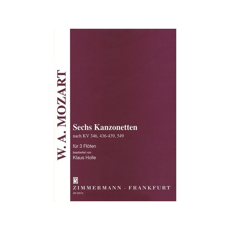 6 Kanzonetten 