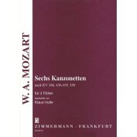 6 Kanzonetten 