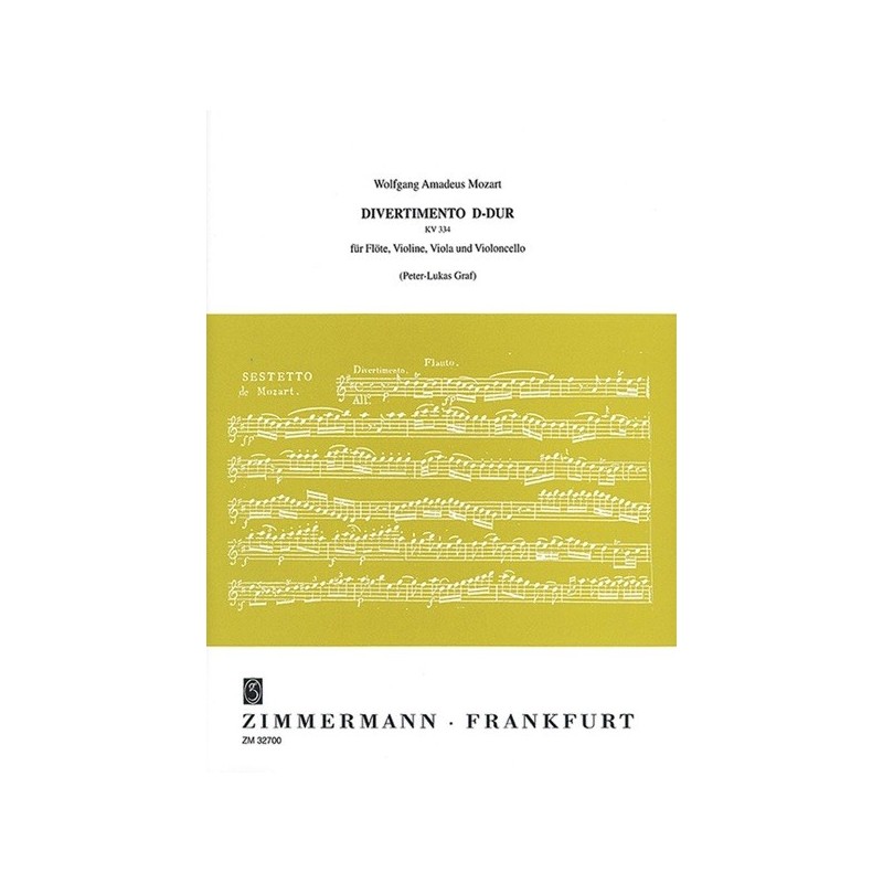 Divertimento D-Dur KV 334 