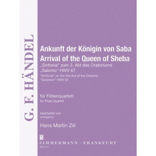 Ankunft der Königin von Saba HWV 67 