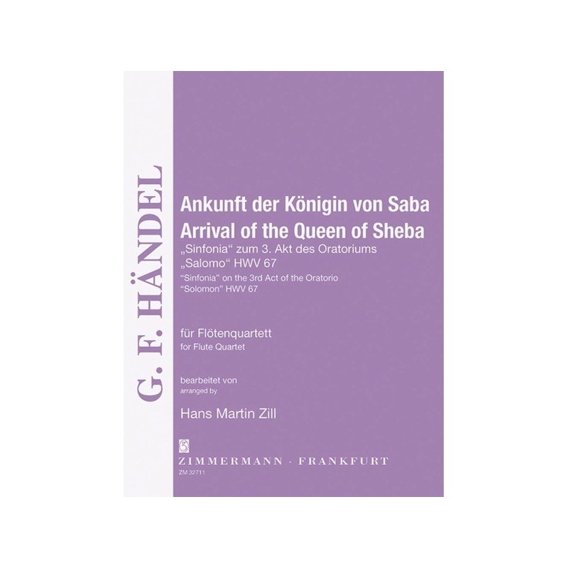 Ankunft der Königin von Saba HWV 67 