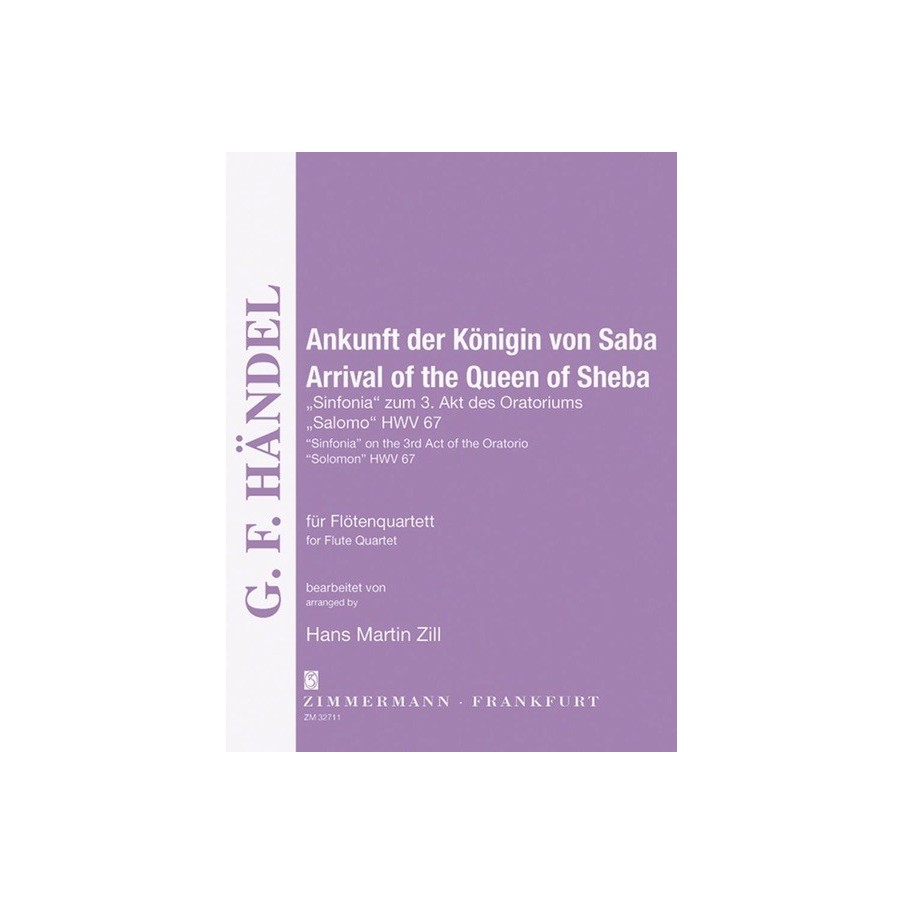 Ankunft der Königin von Saba HWV 67 