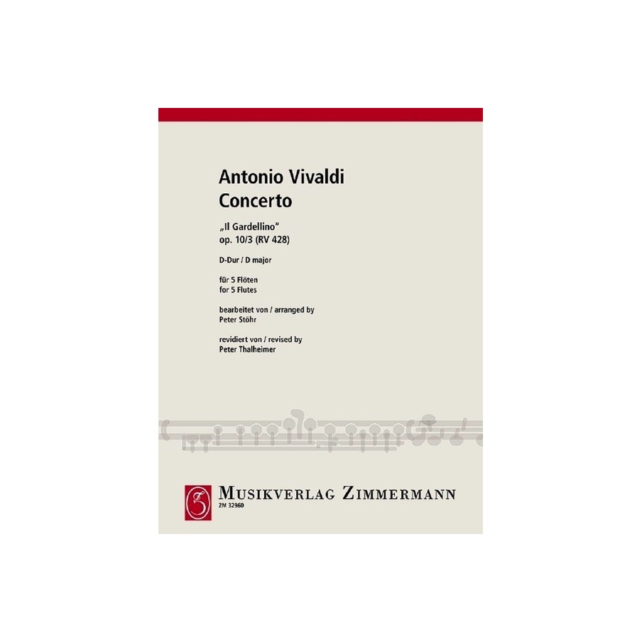 Concerto III D-Dur Il Gardelino 