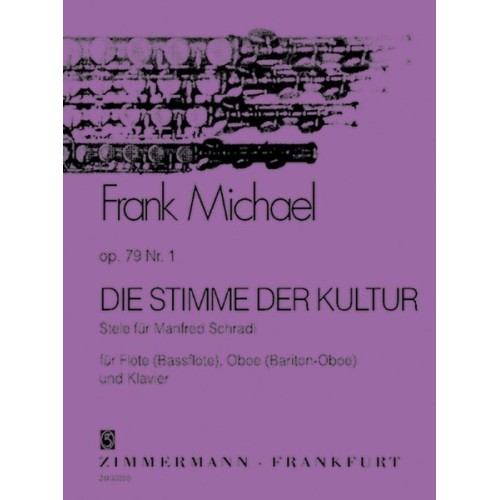 Die Stimme der Kultur op. 79/1 