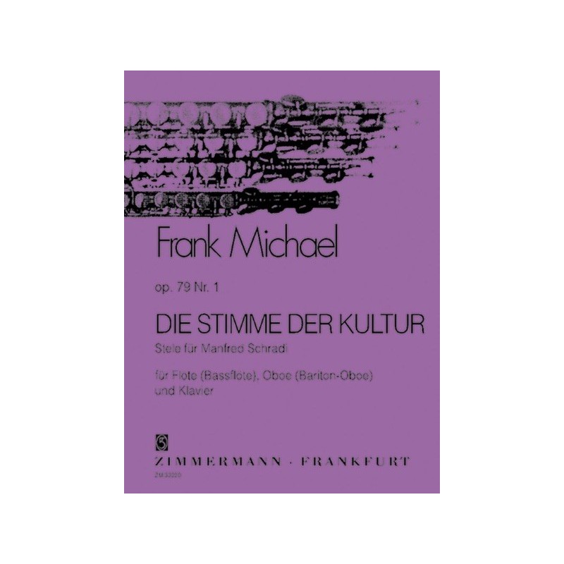 Die Stimme der Kultur op. 79/1 