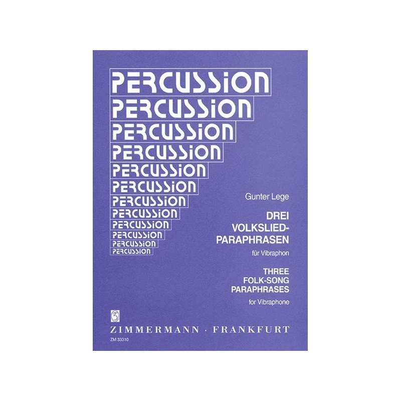 Drei Volkslied-Paraphrasen 