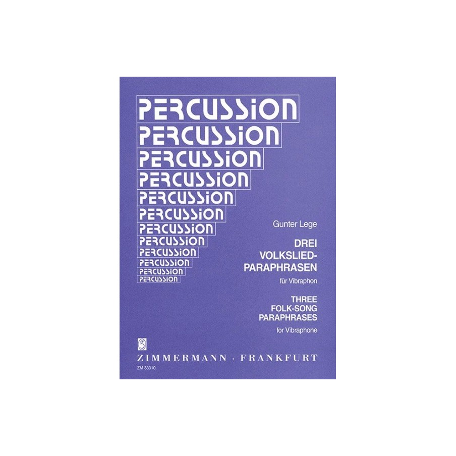 Drei Volkslied-Paraphrasen 