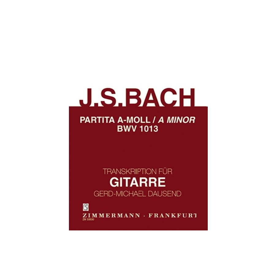 Partita A Minor BWV 1013 For Guitar 