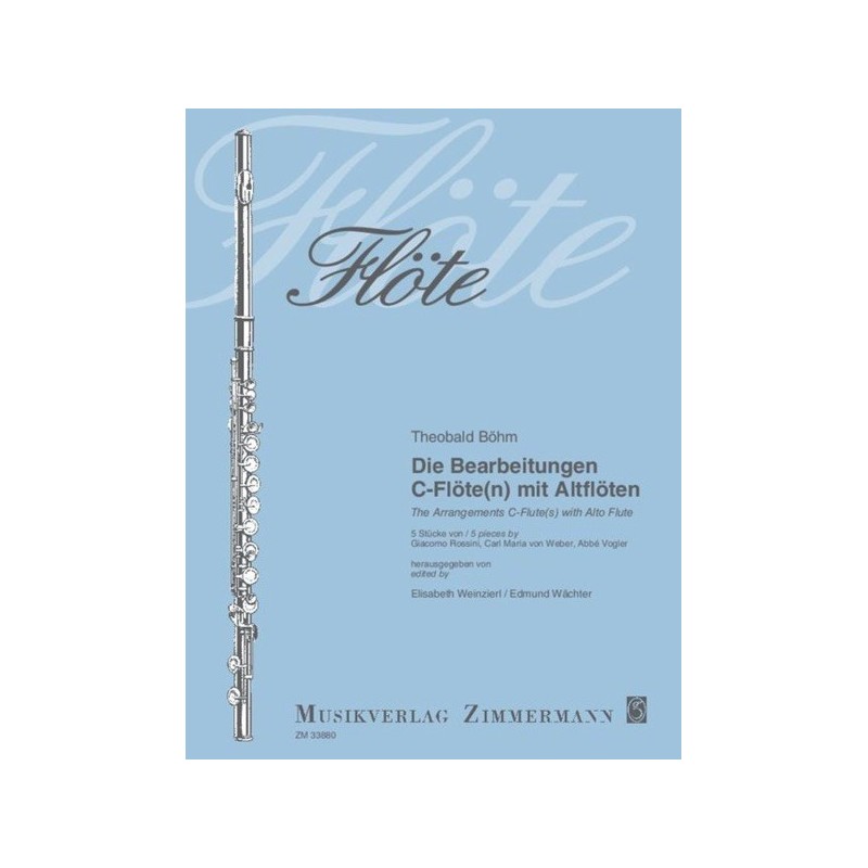 Die Bearbeitungen mit Altflöten 