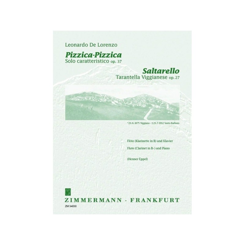 Saltarello/Pizzica-Pizzica op. 27/op. 37 