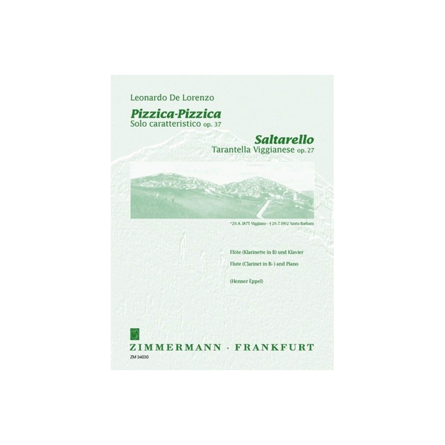 Saltarello/Pizzica-Pizzica op. 27/op. 37 