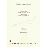 Kadenzen Zu Den Violinkonzerten 