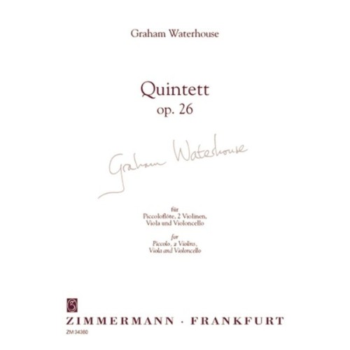 Quintett op. 26