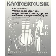 Variationen über ein ungarisches Thema op. 25 