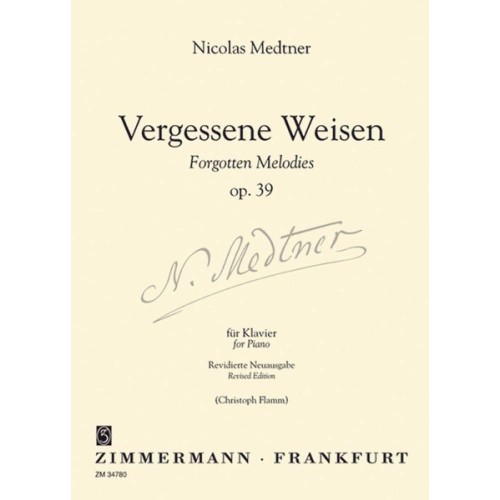 Vergessene Weisen op. 39 