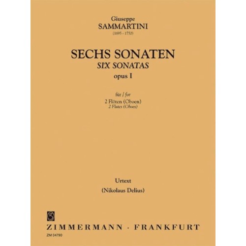 Sechs Sonaten Op.1