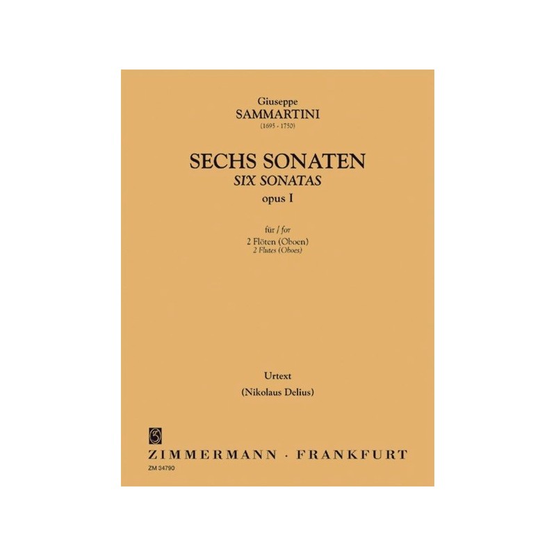 Sechs Sonaten Op.1 