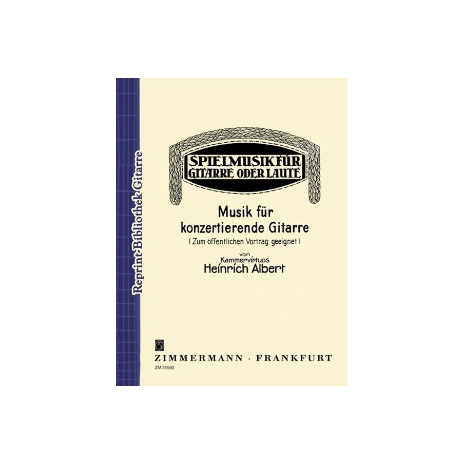 Musik Fur Konzertierende Gitarre 