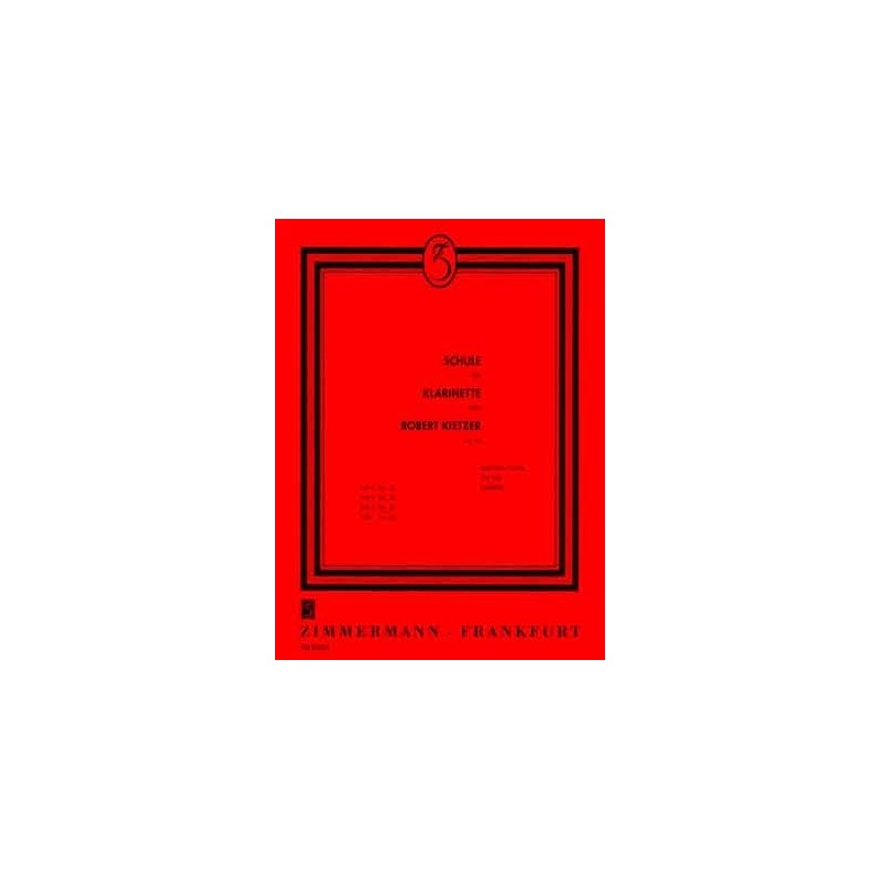Schule Fur Clarinet 3 Op.79 