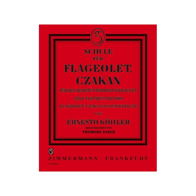 Schule Fur Flageolet 