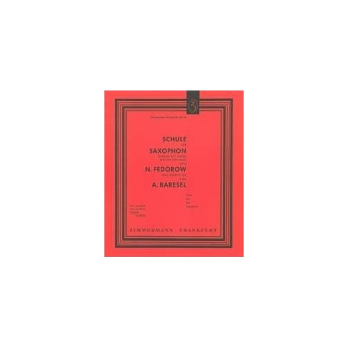 Schule Fur Saxophone...