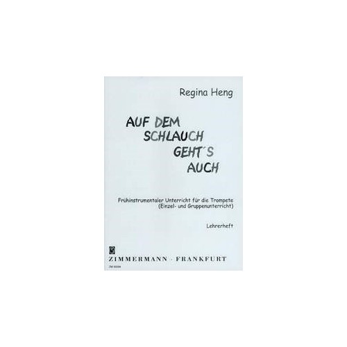 Auf dem Schlauch geht's auch 