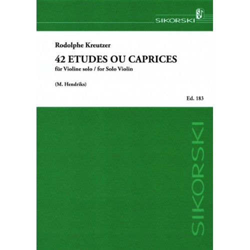 42 Etudes ou Caprices