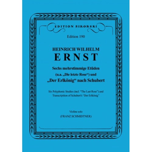 6 mehrstimmige Etüden /...